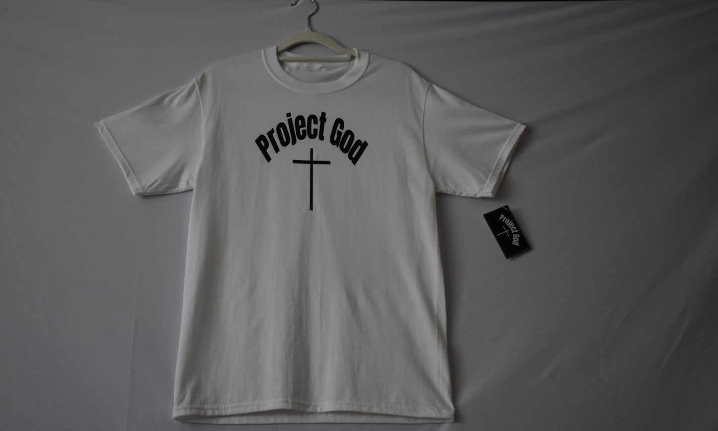 White Project God Tee